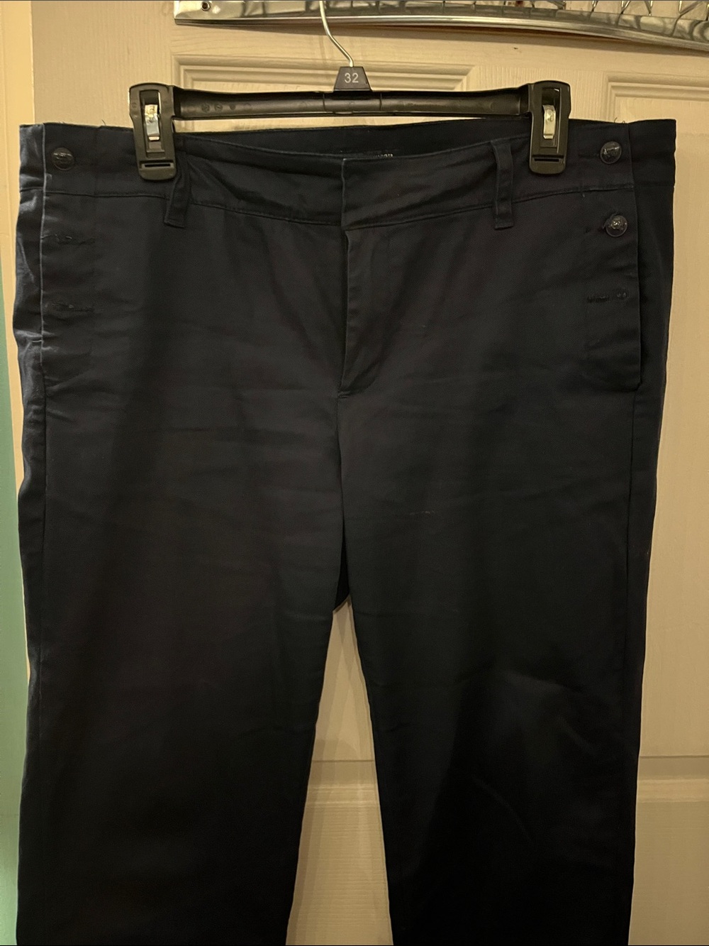 Tommy Hilfiger Women's Dark Navy Chino Pants